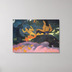 Impressão Em Tela Fatata Te Miti (Por Mar) - Paul Gauguin