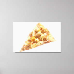 Impressão Em Tela Fatia de pizza