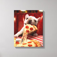 Fatia De Pizza De Comida De Cão