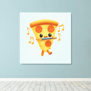 Impressão Em Tela Fatia Reproduzindo uma Corte Harmonica