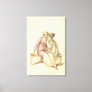 Impressão Em Tela Fatos de noite, promenade ou praia marítima, moda