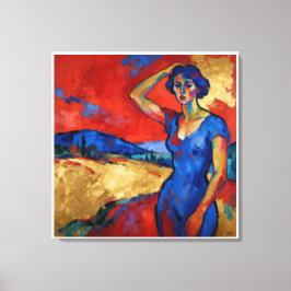Impressão Em Tela Fauvismo
