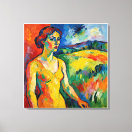 Impressão Em Tela Fauvismo