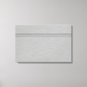 Impressão Em Tela Faux Bruted Metal com Groove