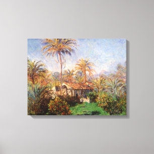 Impressão Em Tela Fazenda em Bordighera por Claude Monet