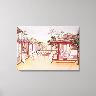 Impressão Em Tela Fazer da porcelana (w/c no papel)