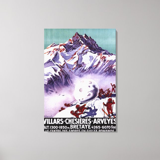 Impressão Em Tela Fazer Gnomos Giant Snowball (Frente)