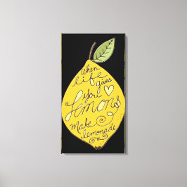 Impressão Em Tela Fazer Limão de Limonada