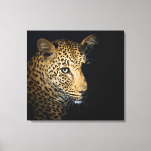 Impressão Em Tela Feche acima do leopardo, maior nacional 2 de