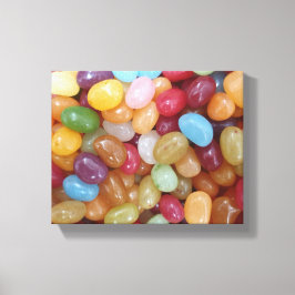 Impressão Em Tela Feijões Coloridos