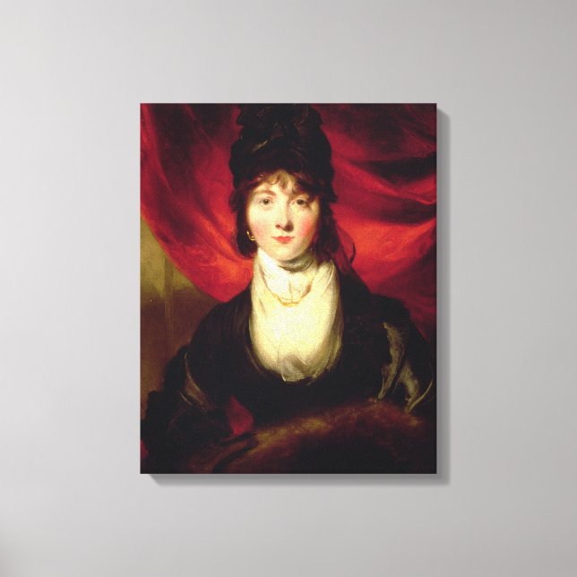 Impressão Em Tela Felicity Trotter (Frente)