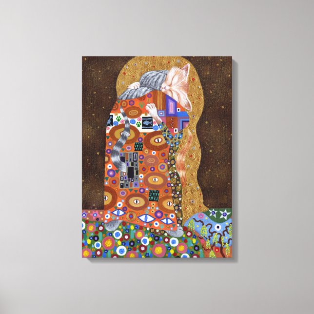 Impressão Em Tela Feline Fulfillment 2011 (Frente)