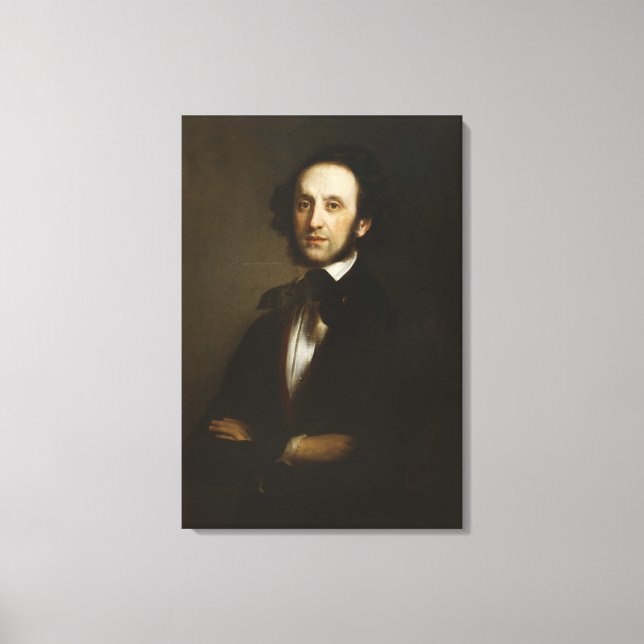Impressão Em Tela Felix Mendelssohn (Frente)