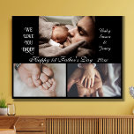 Impressão Em Tela Feliz Dia de os pais de 1rua - 3 fotos de colagem<br><div class="desc">Celebre o vínculo alegre entre pai e criança com esta impressionante tela triptych, perfeita para comemorar um memorável primeiro Dia de os pais. Esta canvas lindamente trabalhada mostra três fotos alarmantes, cuidadosamente organizadas para mostrar o amor e a felicidade compartilhados entre pai e bebê. A foto central captura um momento...</div>