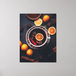 Impressão Em Tela Feliz & Mulled | Cozy Holiday Drink