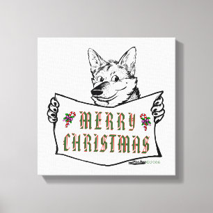Impressão Em Tela Feliz Natal!