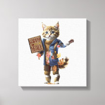 Feliz Outono para Todos – Retrato de Autumn Kitten