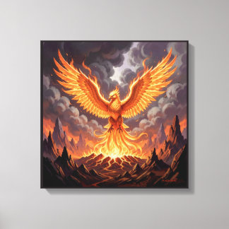 Impressão Em Tela Fenix Majestique
