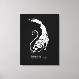 Impressão Em Tela Fenrir Fenris está livre cachorro mitologia nórdic