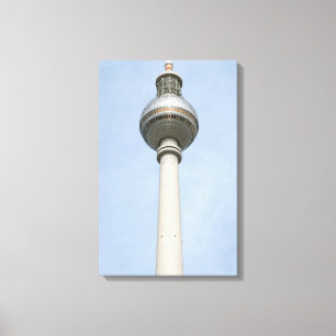 Impressão Em Tela Fernsehturm Berlim