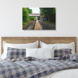 Impressão Em Tela Ferrovia Burnley Barracks - Lancashire Railways