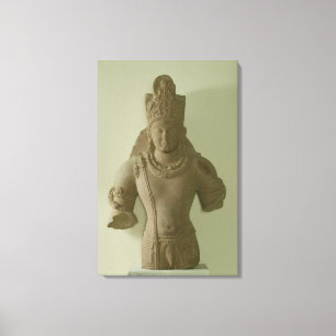 Impressão Em Tela Figura do senhor Vishnu, Mathura (arenito