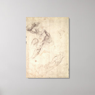 Impressão Em Tela Figura masculina estudo