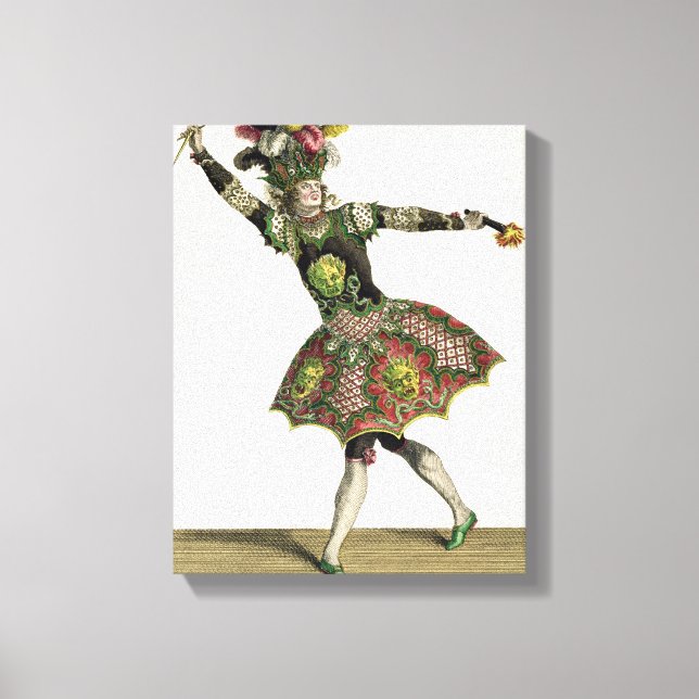 Impressão Em Tela Figurino para um demônio em 'Armide', 'Psyche' e s (Frente)