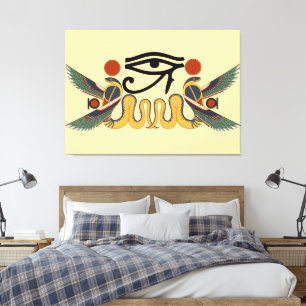 Impressão Em Tela Filha de Ra Protection Sigil