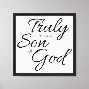 Impressão Em Tela Filho de Deus Tela