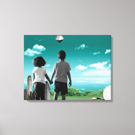 Impressão Em Tela Filhos do futuro