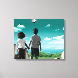 Impressão Em Tela Filhos do futuro