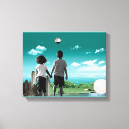 Impressão Em Tela Filhos do futuro