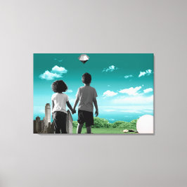 Impressão Em Tela Filhos do futuro