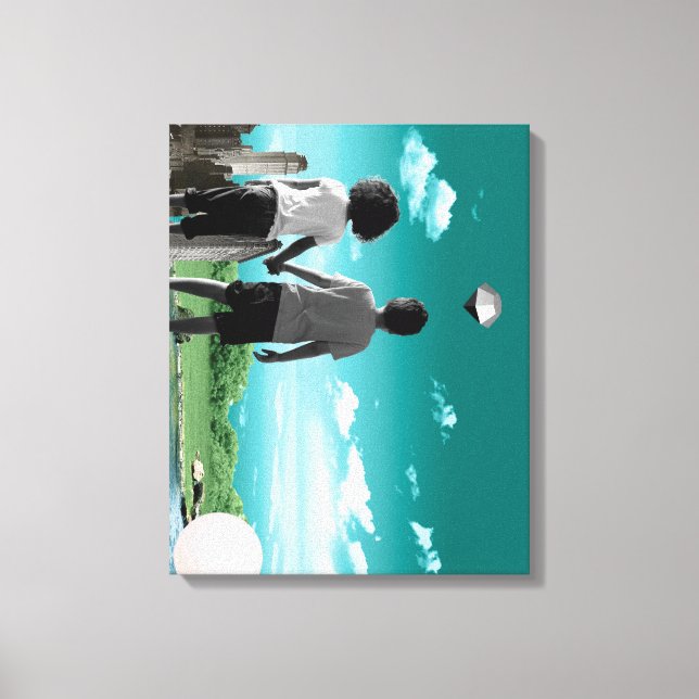 Impressão Em Tela Filhos do futuro (Frente)