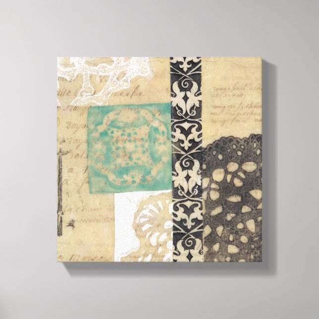 Impressão Em Tela Filigre e Chave II (Frente)