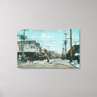 Fillmore Street View 1 ano após o incêndio de 1906