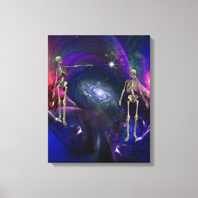 Impressão Em Tela Fim da existência (Frente)