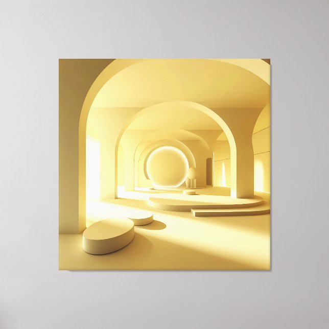 Impressão Em Tela Final Composition – Room Within a Room (Frente)