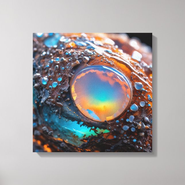 Impressão em Tela (Fire Opal-2) (Frente)