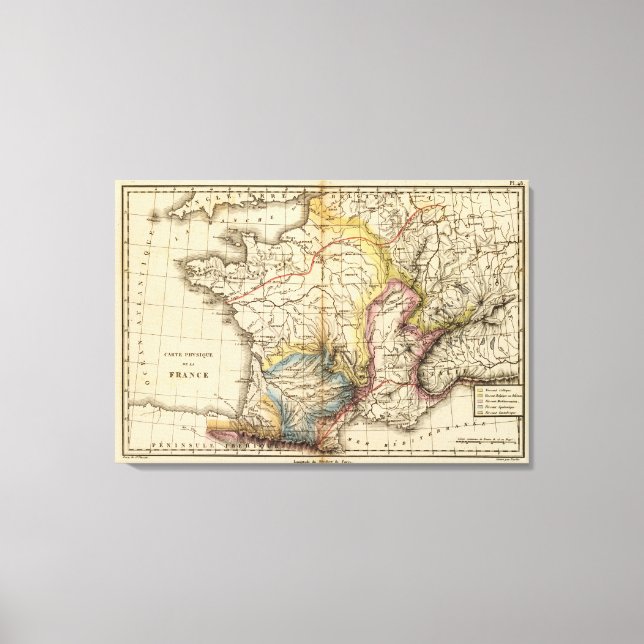 Impressão Em Tela Físico francês (Frente)