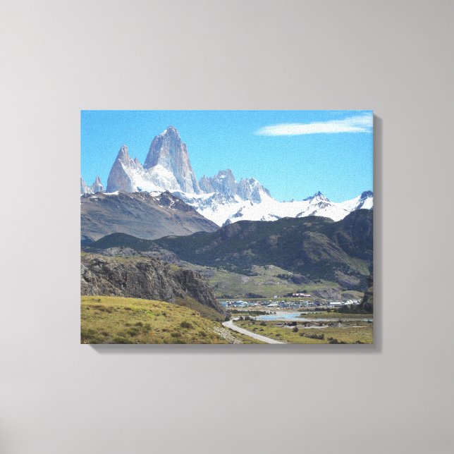 Impressão Em Tela Fitz Roy / El Chalten (Frente)