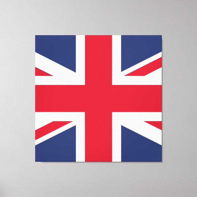 Impressão Em Tela Flag of the United Kingdom (Frente)
