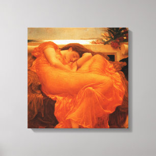 Impressão Em Tela Flaming June Frederic Leighton Fine Art