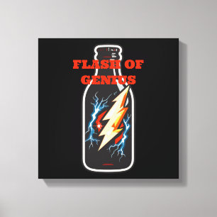 Impressão Em Tela Flash do Genius