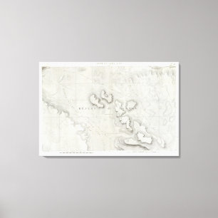 Impressão Em Tela Fleuve sem Eau, Egipto