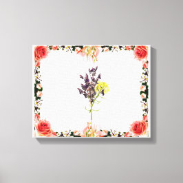 Impressão Em Tela Flor