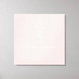 Impressão Em Tela Flor bonita desconhecida sem chuva sem flores g