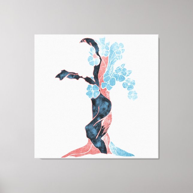 Impressão Em Tela Flor de Árvore (Frente)