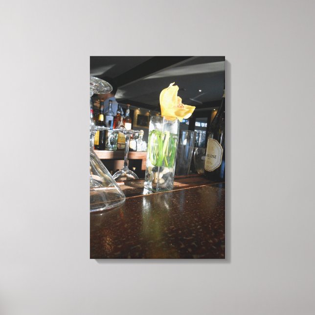 Impressão Em Tela Flor de Boat House (Frente)